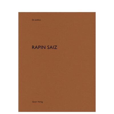 【预售】关于房子英文建筑设计建筑师工作室进口原版书Rapin Saiz: De aedibus简装Heinz Wirz著Quart Publishers