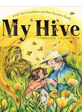 【预售】我的蜂巢英文儿童绘本动物生态环保进口原版书精装6岁-9岁My Hive Abrams May Meredith
