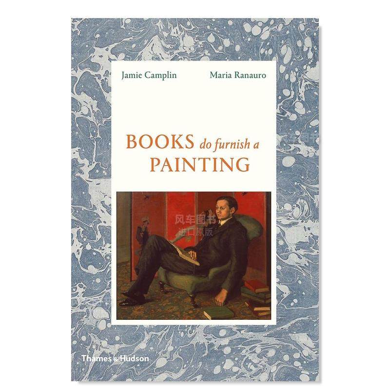 【现货】books do furnish a painting,画中书英文艺术总论 原版图书
