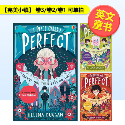 【完美小镇】卷3/2/1可单拍完美小镇之战英文青少年读物【A Place Called Perfect】#3 The Battle for Perfect 原版图外版进口书