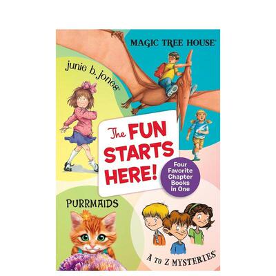 【现货】乐趣从这里开始Fun Starts Here! Bindup英文儿童故事Osborne  Mary Pope6-9岁Random House 进口原版书