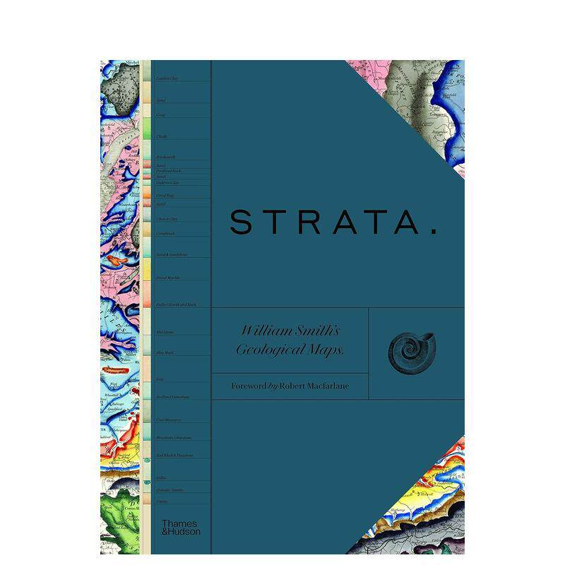【现货】STRATA 威廉史密斯的地质图STRATA 英文人文历史Robert Macfarlane精装Thames   Hudson进口原版书9780500252475
