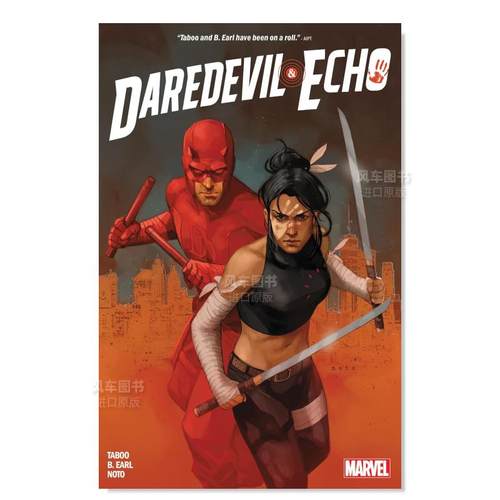【预售】【Marvel】夜魔侠与回声英文漫画简装进口原版书DAREDEVIL & ECHO Phil Noto  Taboo  Marvel Various