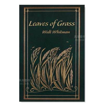 【预售】草叶集英文文学诗歌进口原版外版书精装Leaves of Grass Walt Whitman  Canterbury Classics