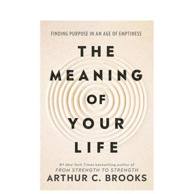 【预售】生命的意义 在空虚时代寻找目标The Meaning of Your Life英文生活综合Brooks  Arthur C精装Vermilion进口原版书9781785