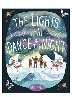 【现货】夜幕中舞动的光 Yuval Zommer英文儿童绘本动物生态环保进口原版外版书精装3-6周岁The Lights That Dance in the NightY