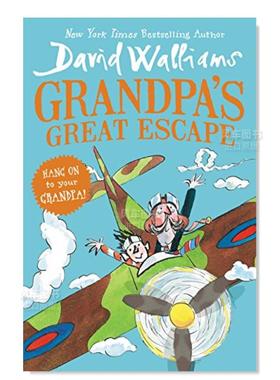 【现货】爷爷的大逃亡英文青少年读物进口原版书精装Grandpa’s Great Escape David Walliams著Harpercollins出版