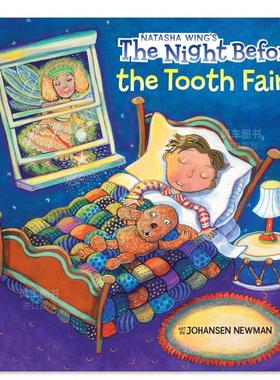 【预售】牙仙子的前夜英文儿童绘本人际关系进口原版书平装The Night Before The Tooth Fairy Natasha Wing 著Grosset & Dunlap