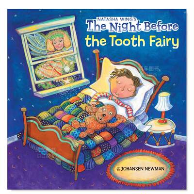 【现货】牙仙子的前夜 The Night Before The Tooth Fairy英文儿童绘本人际关系Natasha Wing and Barbara Johansen Newm