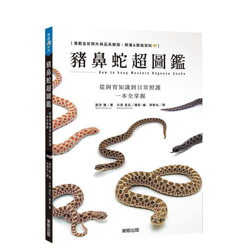 猪鼻蛇超图鉴：从饲育知识到日常