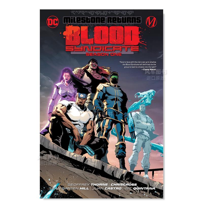 【预 售】血液集团 第一季 Blood Syndicate Season One 英文漫画原版图书外版进口书籍 Thorne, Geoffrey 书籍/杂志/报纸 生活类原版书 原图主图