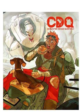 【现货】角色设计季刊8Character Design Quarterly 8英文艺术插画原画设定集3dtotal Publishing简装3dtotal Publishing进口原版
