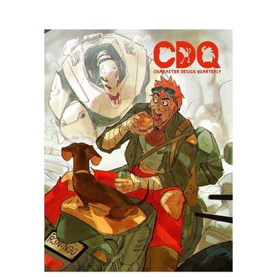 【现货】角色设计季刊8Character Design Quarterly 8英文艺术插画原画设定集3dtotal Publishing简装3dtotal Publishing进口原版