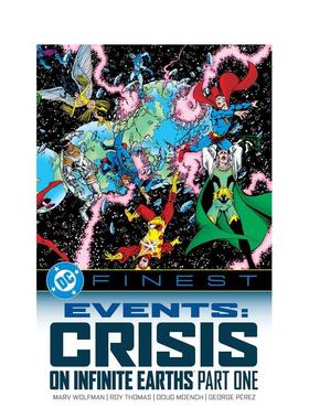 【预售】事件无限地球危机苐一部分【DC Finest】Events英文漫画Marv Wolfman平装DC Comics进口原版书9781799503040