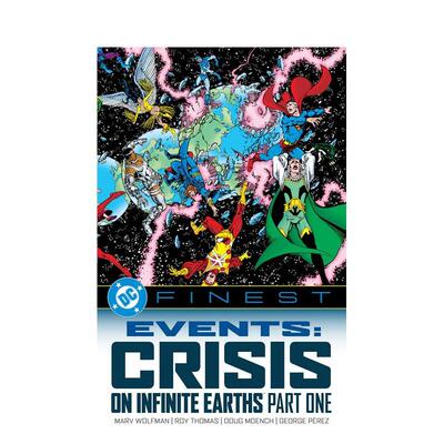 【预售】事件无限地球危机苐一部分【DC Finest】Events英文漫画Marv Wolfman平装DC Comics进口原版书9781799503040