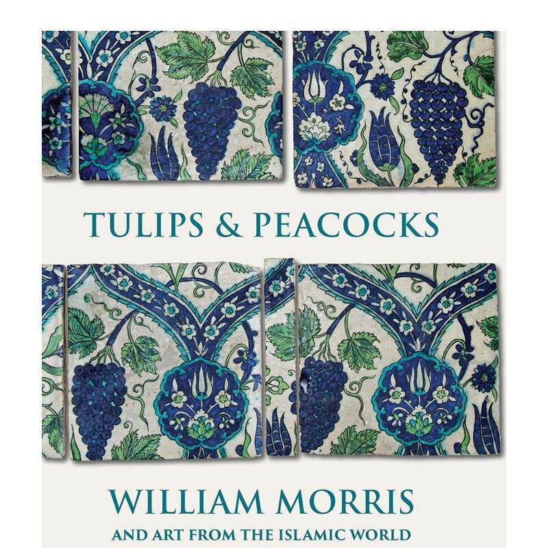【现货】郁金香与孔雀 威廉莫里斯与伊斯兰世界的艺术Tulips and Peacocks英文外国美术19世纪Rowan Bain精装Yale University Pre