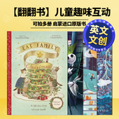 猫咪家族 Christmas 可拍多册英文儿童趣味互动启蒙进口原版 农场 Family 暴风天气 Jenny Pearson 书Cat 圣诞节 博物馆 翻翻书