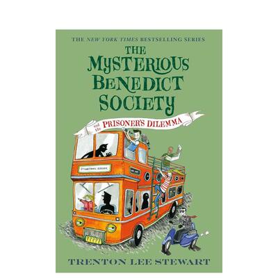 【现货】神秘的本笃会 囚徒困境The Mysterious Benedict Society and the Prisoner's Dilemma英文青少年读物Stewart平装9-12岁L