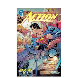 卷2Superman英文漫画Suji 超人动作漫画超级巨星 Kim平装 书9781799505228 Comics进口原版 预售
