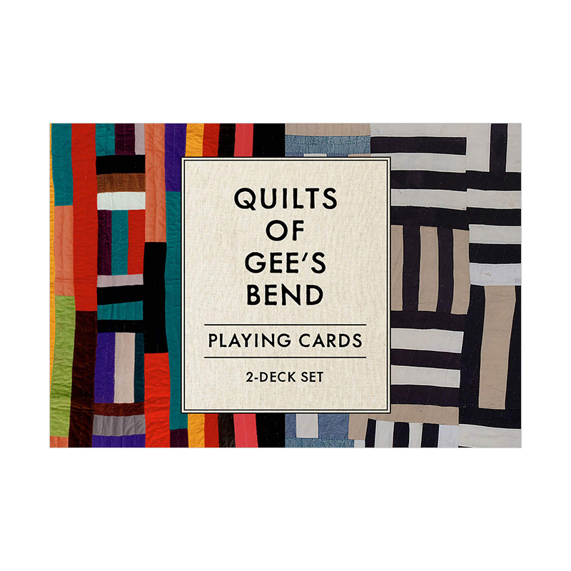 【预售】Gee’s Bend的拼布游戏牌英文卡牌进口原版书精装Quilts of Gee’s Bend Playing Cards Quilters of Gee’s Bend著C