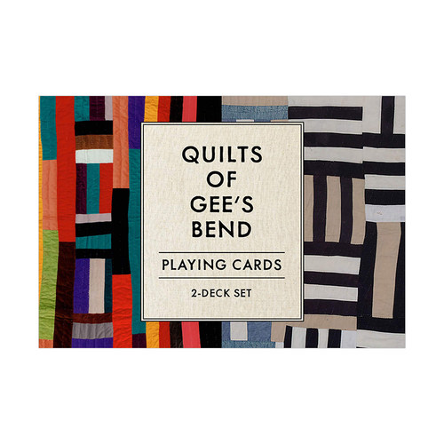 【现货】Gee’s Bend的拼布游戏牌英文卡牌进口原版书精装Quilts of Gee’s Bend Playing Cards Quilters of Gee’s Bend著C
