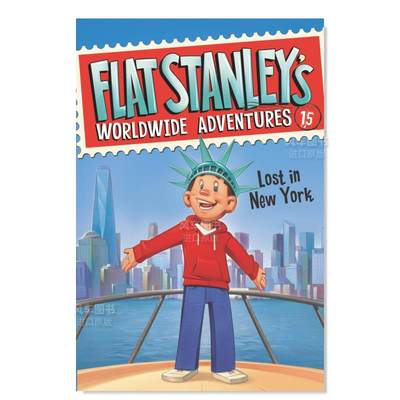 【现货】【纸片人斯坦利】*球冒险15: 迷失纽约 Flat Stanley’s Worldwide Adventures 15: Lost in New Yor英文儿童原版图书外