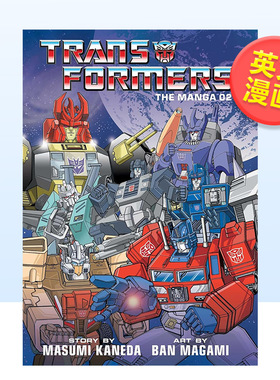 【预售】变形金刚漫画2第二卷英文漫画进口原版书精装14岁以上Transformers: The Manga 2: Volume 2  Ban MagamiVIZ Media