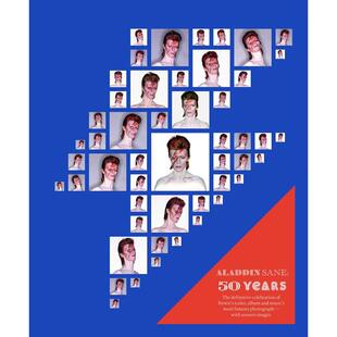【现货】David Bowie《Aladdin Sane》专辑50周年纪念Aladdin Sane 50: The definitive celebration of Bowie’s iconic album英