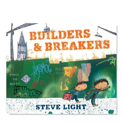 【现货】Builders & Breakers，建造者和破坏者英文儿童绘本 原版图书外版进口书籍