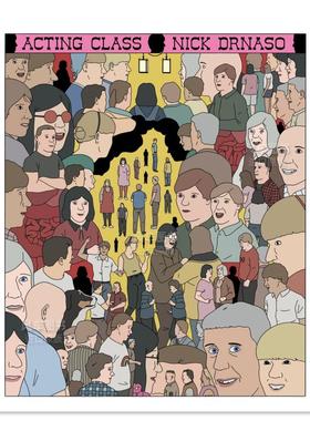 【预售】表演课布克奖提名图像小说《Sabrina》续作英文漫画进口原版书精装Acting Class Nick DrnasoGranta