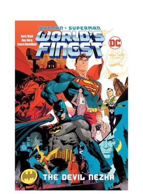 【现货】【DC Comics】蝙蝠侠/超人世界最佳卷1Bat/Superman Worlds Finest V1英文漫画简装Waid  Mark进口原版书DC Comics978177
