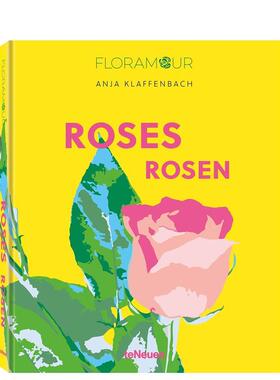 【预售】玫瑰【Floramour】Roses英文摄影集综合作品teNeues Verlag精装teNeues进口原版书9783961714810