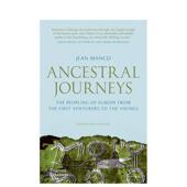 书9780 祖先之旅 现货 Journeys英文人文历史Jean T&H 欧洲拓荒之旅Ancestral 进口原版 从第一批探险者到维京人 Manco平装