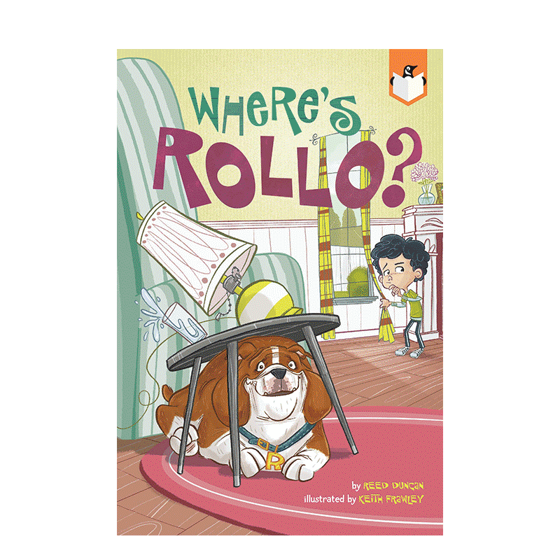 【预售】罗洛在哪儿?英文儿童章节书进口原版外版书WHERE’S ROLLO?DUNCANRandom House (US)