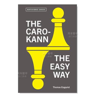 【预 售】简单的卡罗-卡恩防御方法 Caro-Kann the Easy Way英文生活综合原版图书外版进口书籍Thomas Engqvist