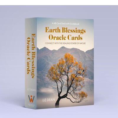 【现货】地球的祝福连接大自然的治愈力量英文文创卡牌进口原版图书Earth Blessings Oracle Cards Connect with the Healing Po