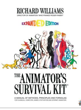 【预售】The Animator's Survival Kit: A Manual of Methods， Principles and Formulas for Classical， Computer 精装 英文
