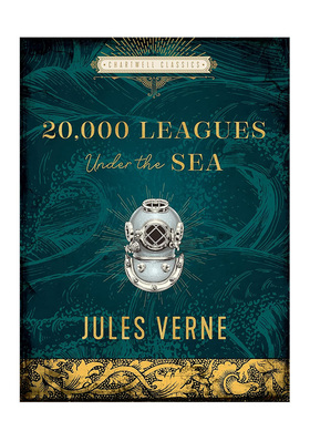 【预售】海底两万里【Chartwell Classics】Twenty Thousand Leagues Under the Sea英文世界文学精装Jules Verne进口原版书Char