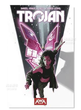 【预售】木马英文漫画进口原版书平装14岁以上Trojan Daniel Kraus Artists， Writers & Artisans
