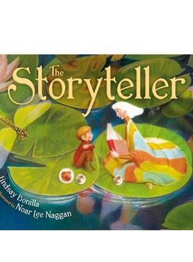 【预售】讲故事的人英文儿童绘本人际关系精装进口原版书3岁-6岁The StorytellerLindsay BonillaNancy Paulsen Books