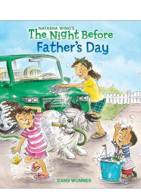 【预售】父亲节的前一天英文儿童绘本节日庆典进口原版图书The Night Before Father’s DaySalley MavorGrosset & Dunlap6岁-9岁