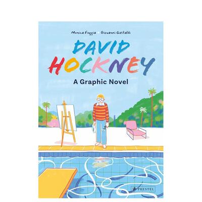 【现货】大卫霍克尼图像小说David Hockney: A Graphic Novel英文艺术家艺术工作室Giovanni Gastaldi精装Prestel进口原版书97837