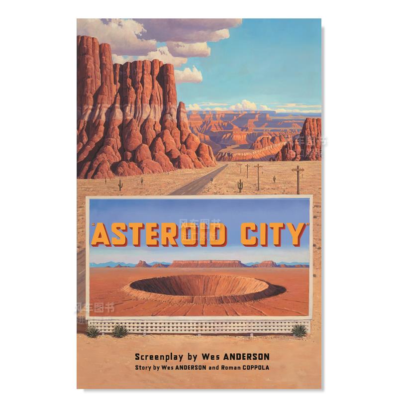 【预售】小行星城 电影剧本英文影视进口原版外版书精装14岁以上Asteroid City Wes Anderson Faber & Faber