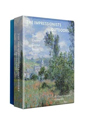 【预售】户外的印象派画家The Impressionists Outdoors英文文创卡牌Abbeville Press卡牌Abbeville Press9780789254726