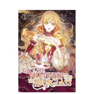 【预售】【Yen Press】恶女转动沙漏卷1英文漫画进口原版书简装14岁以上The Villainess Turns the Hourglass ， Vol. 1 SANSOBEE