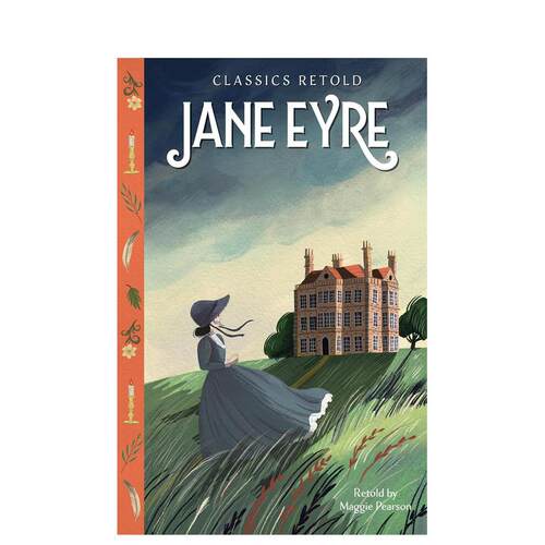 【预售】【经典重述】简 爱【Classics Retold】Jane Eyre英文儿童章节书Maggie Pearson精装9-12岁Franklin Watts9781445197593