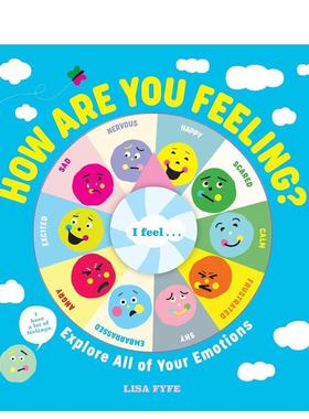 【现货】你感觉如何？英文儿童绘本自我认知情绪管理进口原版书精装How Are You Feeling? Fyfe  Lisa Workman