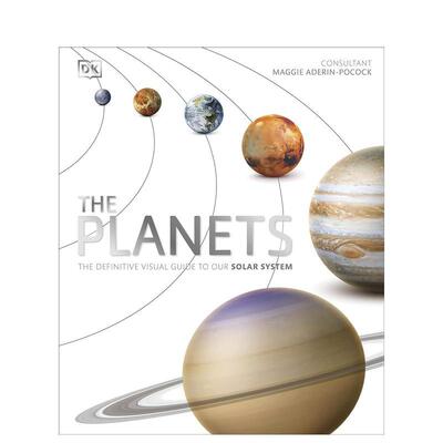 【预售】行星我们的太阳系的视觉指南The Planets英文社会科学Maggie Aderin-Pocock精装DK进口原版书9781409353058