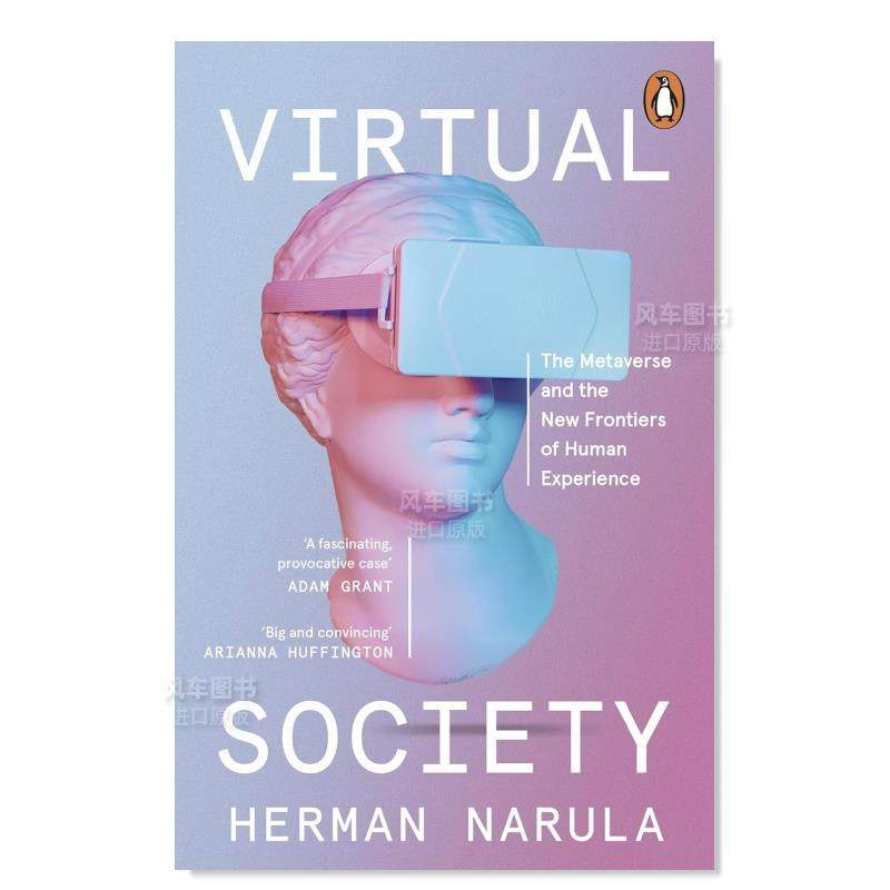 【预售】虚拟社会虚拟宇宙和人类体验的新领域英文社会科学进口原版外版书简装Virtual Society The Metaverse and the New Fron