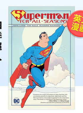 【现货】【DC Comics】四季超人英文漫画简装进口原版书Superman For All Seasons Jeph Loeb  Tim Sale